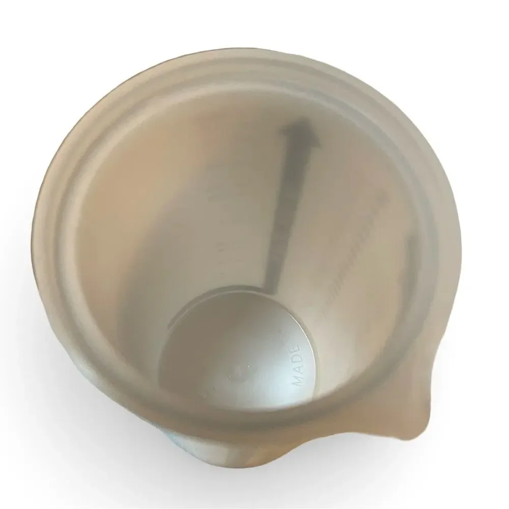 Pampered Chef Measure-All Cup Set of 2 Classic 2 C Mini 1 C Teal Blue 2236 2225